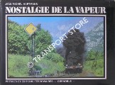 Book cover of Nostalgie de la vapeur by HARTMANN, Jean-Michel